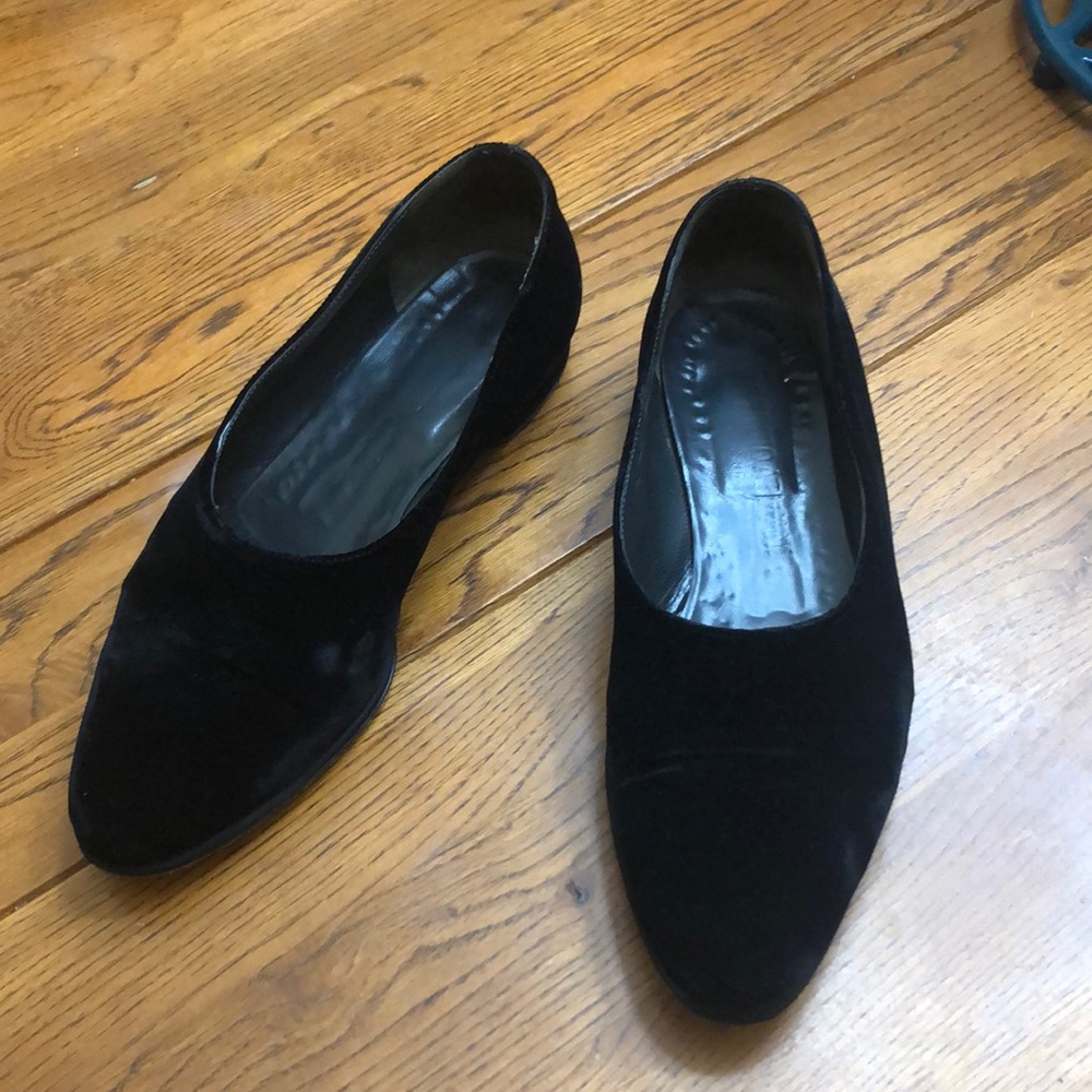 Giorgio Armani Velvet Flats